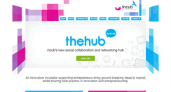 Desktop Screenshot of incub.co.uk